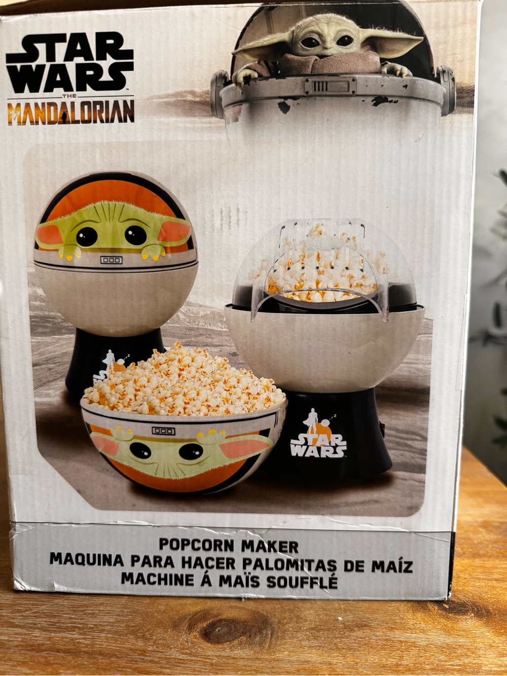 Baby Yoda Popcorn Maker - Green